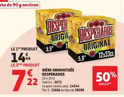 Auchan Bière aromatisée offre