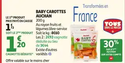 Auchan AUCHAN Baby carottes offre