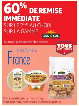 Auchan SUD & SOL Sur la gamme offre