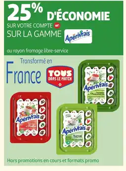 Auchan APÉRIVRAIS Sur la gamme offre