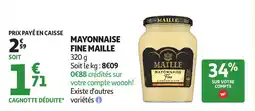 Auchan MAILLE Mayonnaise fine offre