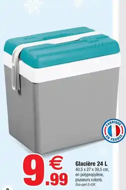 Bazarland Glacière 24 l offre
