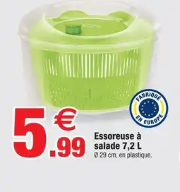 Bazarland Essoreuse à salade 7,2 l offre