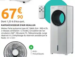 Mr Bricolage Heallux rafraîchisseur d'air offre