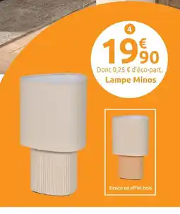 Mr Bricolage Lampe minos offre
