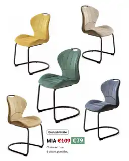 Meubles Crack Chaise mia offre