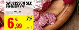 E.Leclerc Saucisson sec supérieur vpf offre
