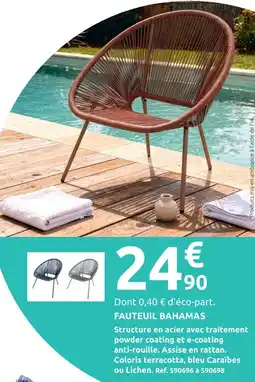 Mr Bricolage Fauteuil bahamas offre