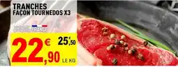 E.Leclerc Tranches facon tournedos x3 offre