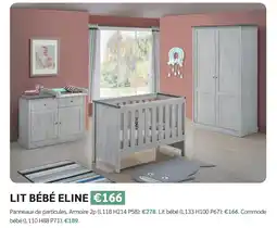 Meubles Crack Lit bébé eline offre