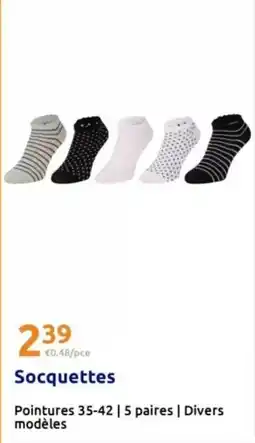 Action Socquettes offre