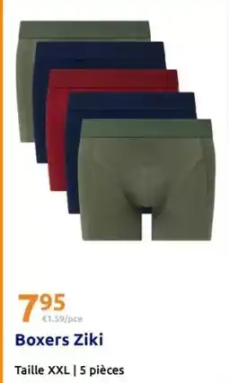 Action Boxers zikki offre