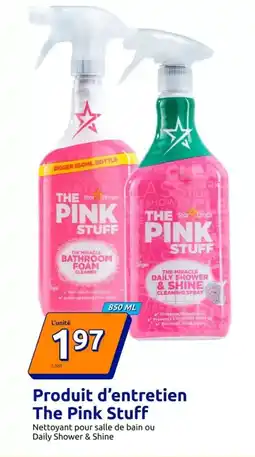 Action Star drops - produit d'entretien the pink stuff offre