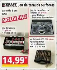 Norma Kraft - jeu de fraises, 12 pieces, fraises a bois offre