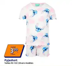 Action Pyjashort offre