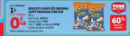 Auchan CHEETOS Biscuits soufflés original goût fromage offre
