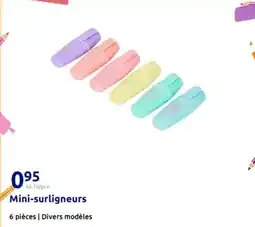 Action Mini-surligneurs offre