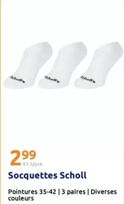 Action Scholl - socquettes offre