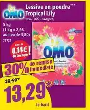 Norma Omo - lessive en poudre offre