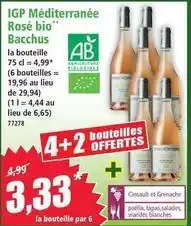 Norma Igp mediterranee rosé bio offre