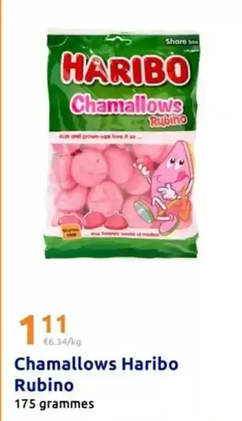 Action Haribo - chamallows offre