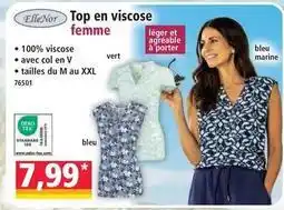 Norma Tex - top en viscose femme offre
