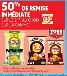 Auchan LAY'S Sur la gamme offre