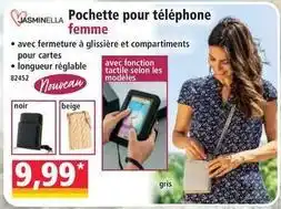 Norma Pochette pour téléphone femme offre