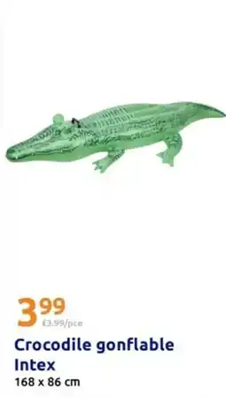 Action Intex - crocodile gonflable offre