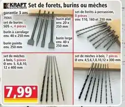 Norma Kraft - set de mèches a bois offre