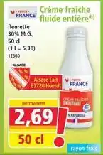 Norma Fleurette - creme fraiche fluide entiere offre