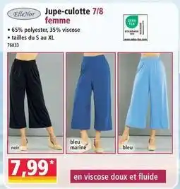Norma Tex - jupe-culotte 7/8 femme offre