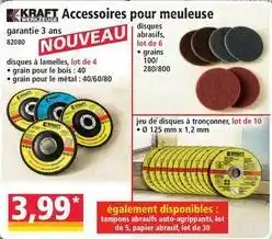 Norma Accessoires pour meuleuse offre