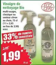 Norma Vinaigre de nettoyage bio offre