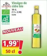 Norma Prince - vinaigre de cidre bio offre