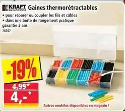 Norma Kraft - gaines thermorétractables offre