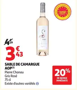 Auchan PIERRE Sable de camargue aop offre