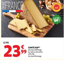 Auchan Comté aop offre