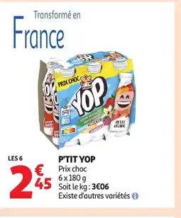 Auchan YOP P'tit offre