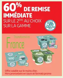 Auchan LES 300 LAITIERS BIO offre