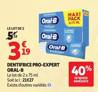 ORAL-B Dentifrice pro-expert