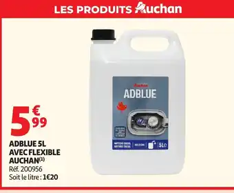 Auchan AUCHAN Adblue avec flexible offre