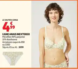 Auchan INEXTENSO Ligne anais offre