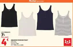 Auchan INEXTENSO Debardeur femme offre