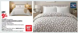 Auchan Couette légère imprimée blanrêve offre