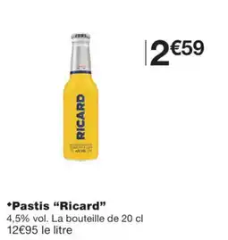 Monoprix Ricard Pastis offre
