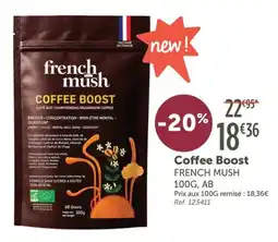 L'Eau Vive French Mush Coffee Boost offre