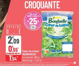 G20 Bonduelle Cœur de Laitue offre