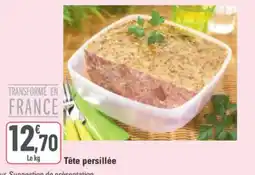 G20 Tête persillée offre