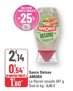 G20 Amora Sauce Deluxe offre